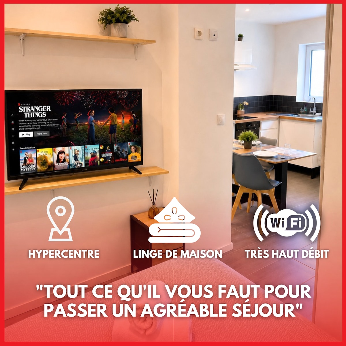 Studio 2 ︱Cour Privé︱Face Tram︱Hypercentre